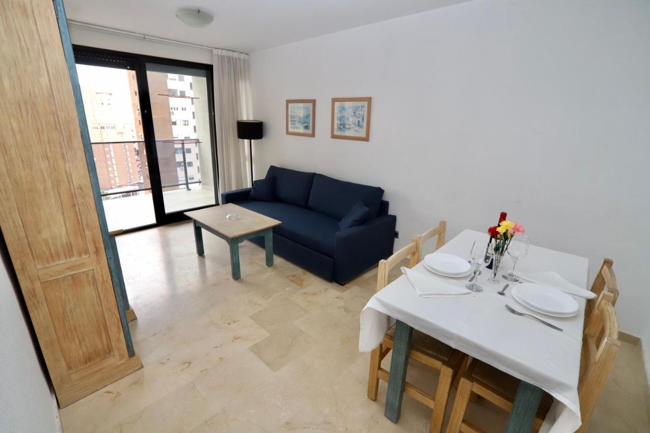 Apartamentos Torre Ipanema Benidorm Bagian luar foto